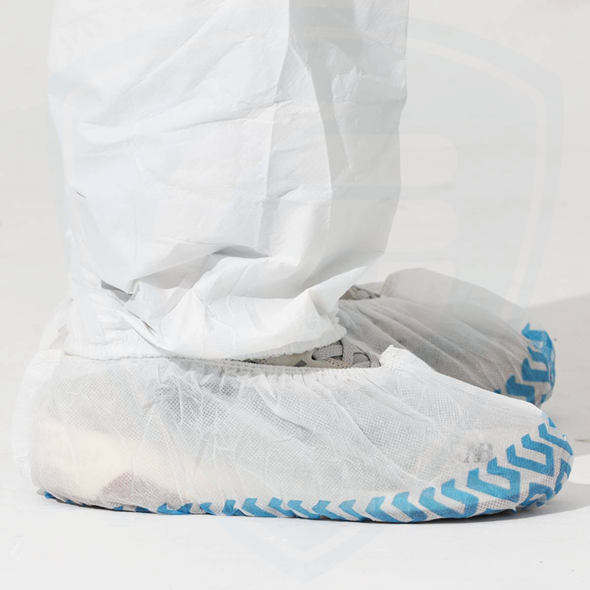 Couvre-chaussures non tissés jetables pour l'intérieur Respirant Antidérapant Durable