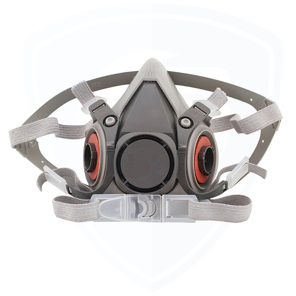 6200 Masque de pulvérisation respiratoire demi-masque réutilisable pour la pulvérisation de peinture. Polissage à la machine chimique. Soudage.Protection du travail du bois et autres travaux