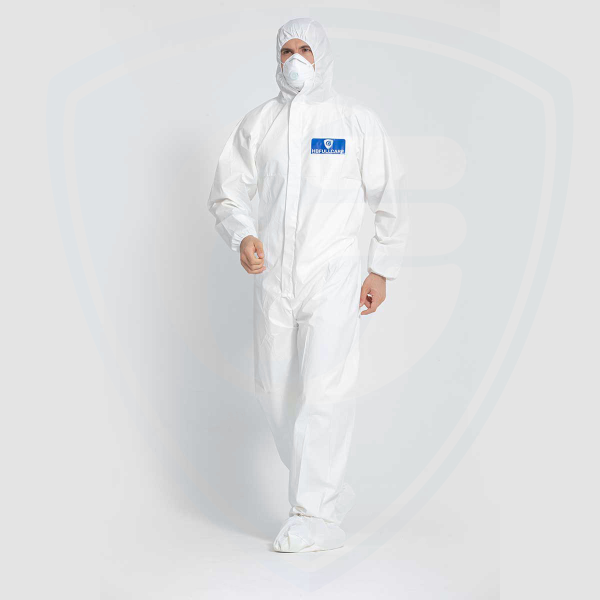 Combinaisons jetables Combinaison de protection médicale Biohazard Chemical Vêtements de protection imperméables