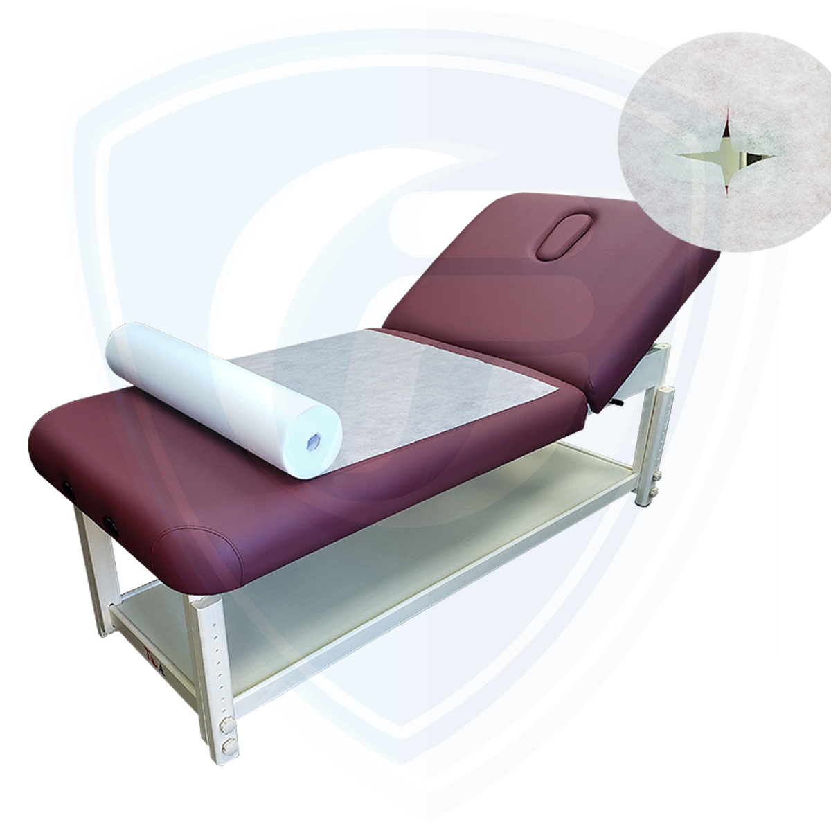 Draps jetables de haute qualité pour table de massage et spa
